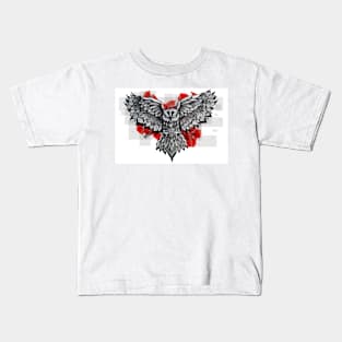 Eagle owl Kids T-Shirt